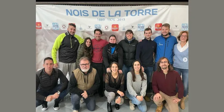 Aina Recasens i Oriol Nin, nous cocaps de colla dels Nois de la Torre