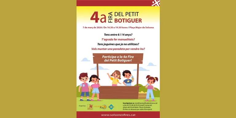 Obertes les inscripcions a la 4a Fira del Petit Botiguer