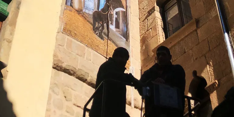 S'inaugura l'exposició de gran format al carrer "Benvinguts al Carnaval més boig"