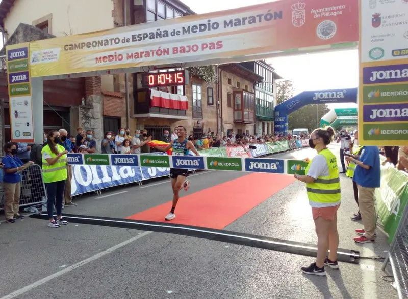 Merzougui es proclama campió estatal de mitjà marató