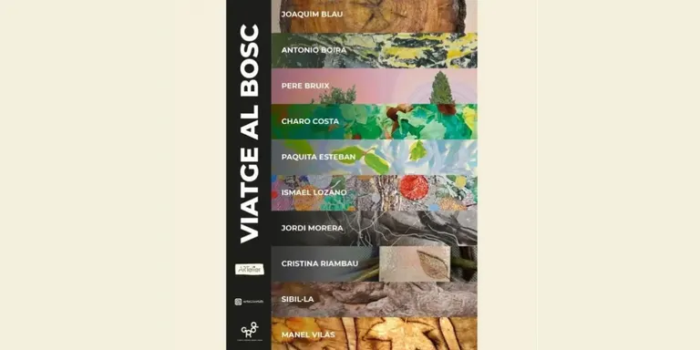 'Viatge al bosc', la nova exposició del col·lectiu GROP que es podrà veure a Torredembarra