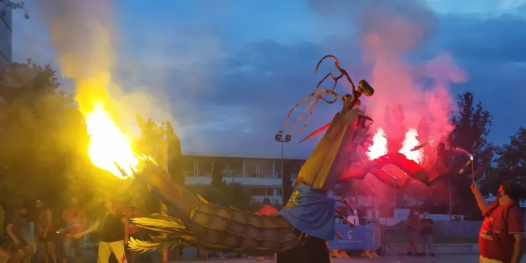 La recepció a les Camí i la pujada de la Galera, els actes de la vigília de la Festa Major