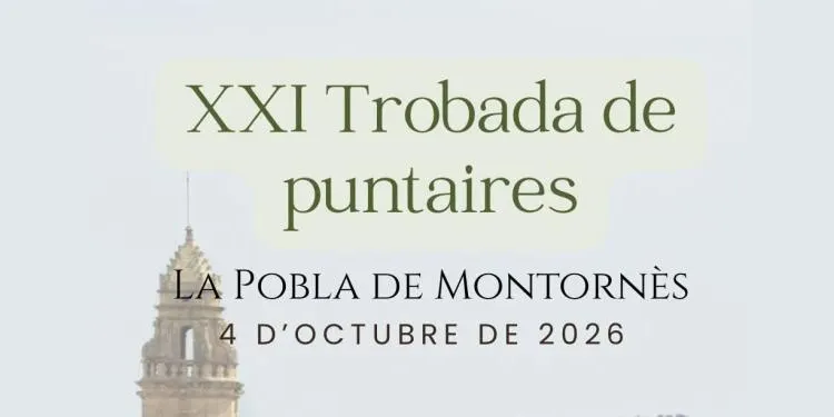 La Pobla de Montornès celebra la XXI Trobada de Puntaires
