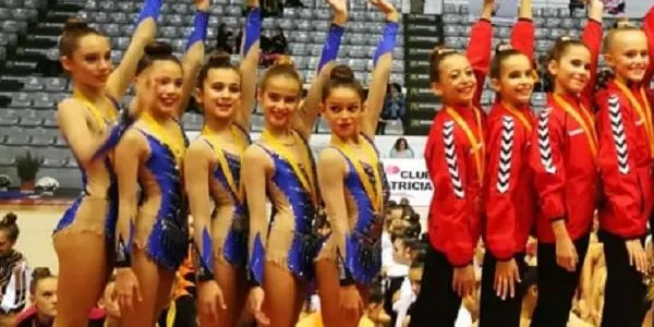 El Conjunt Infantil i l’Aleví Base del CE Rítmica Torredembarra pugen al podi en la Final de la Copa Catalana