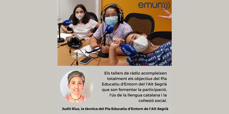 Segona edició dels tallers de ràdio subvencionats pel PEE Alt Segrià