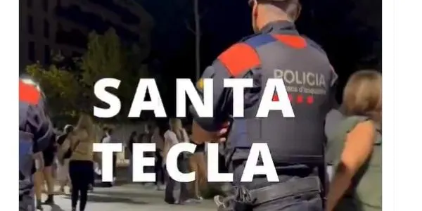 El dispositiu de seguretat dels Mossos d'Esquadra ha permès reduir les incidències en les festes de Santa Tecla