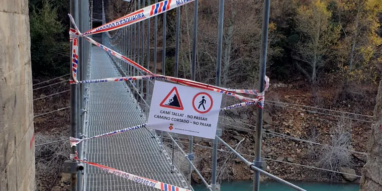 Sant Esteve de la Sarga descarta reobrir els accessos a Mont-rebei si no se'n fa "una gestió responsable"