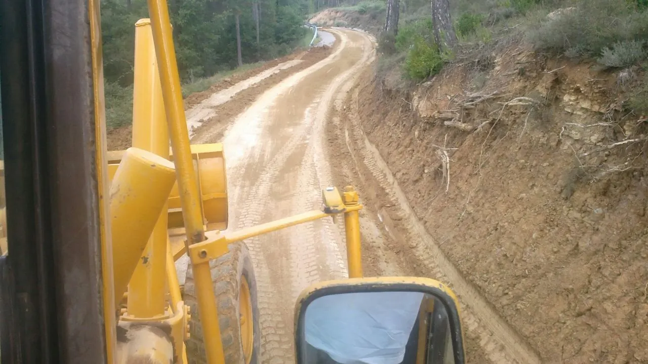 L’Ajuntament de Pinell arranja 33 quilòmetres de camins afectats pels aiguats