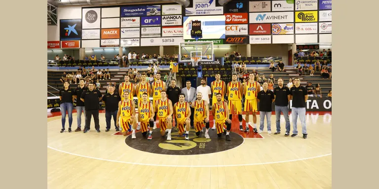 Ferran Aril presideix el retorn de la selecció catalana masculina de bàsquet amb un partit contra l'Argentina