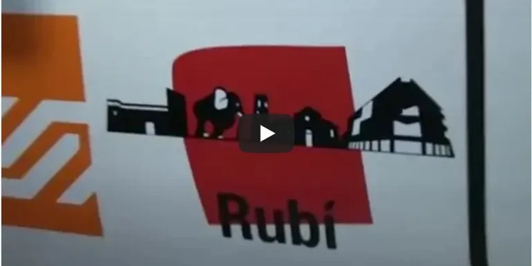 Rubí celebra el centenari de l'arribada del tren amb el bateig d'un comboi