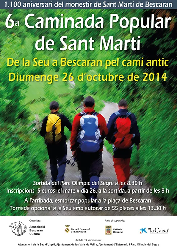 Caminada Sant Martí Bescaran 2014