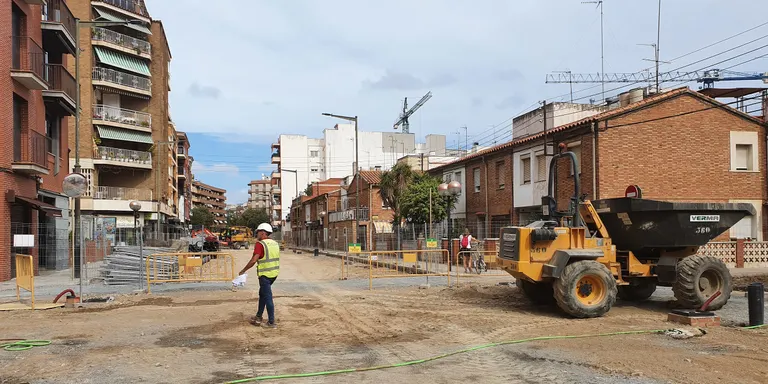 Enric Daza: “Les obres de la Rambla Jaume I estan anant fins i tot més ràpid del previst”