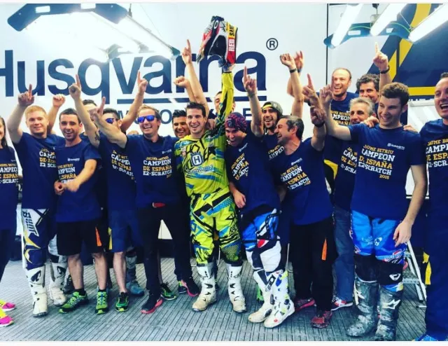 Jaume Betriu (Husqvarna), campió estatal absolut d'enduro