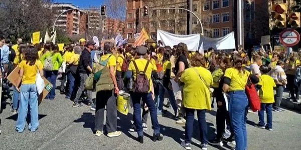 Adhesió majoritària dels docents del Baix Gaià a la vaga