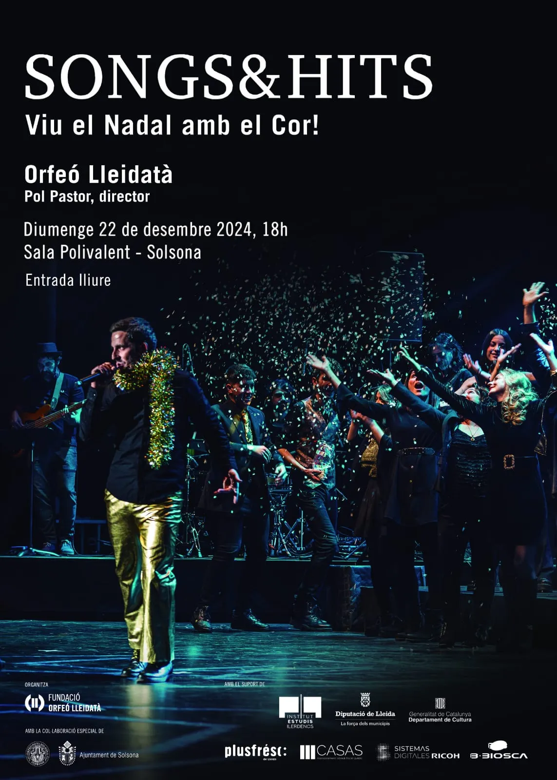 L'Orfeó Lleidatà porta el dia 22 a Solsona el seu espectacle més exitós