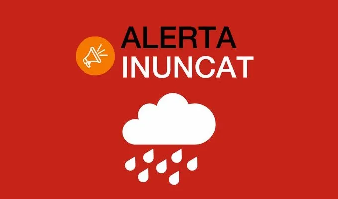El Meteocat activa l’avís taronja per pluges intenses aquest dilluns al Maresme i la Selva