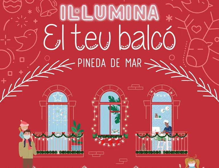 L'Ajuntament de Pineda anima a la ciutadania a «il·luminar el Nadal»
