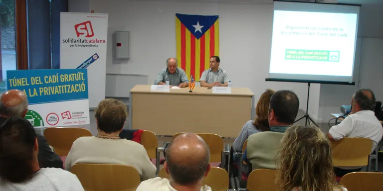 La plataforma Prou Peatges exposa els arguments contra la privatització del Túnel del Cadí