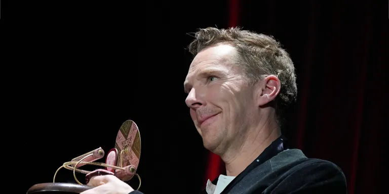 Benedict Cumberbatch recull el Premi Màquina del Temps del Festival de Sitges