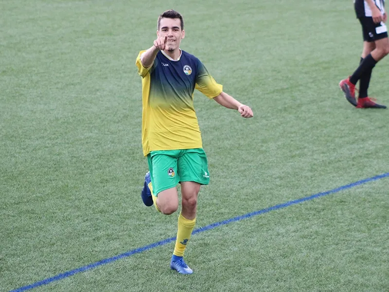 Mauri va fer el gol de l'Olímpic i va tenir a prop l'empat / Arxiu