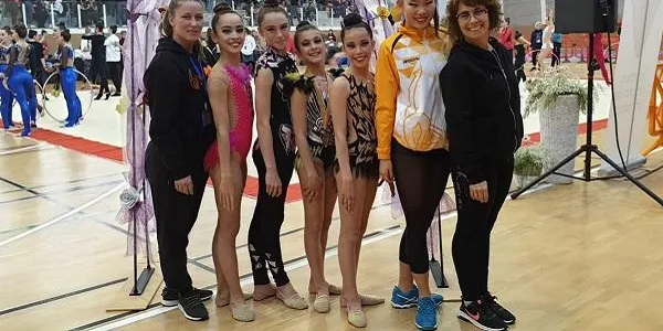 Isabel González, Jana Oulad i Nahia Adell es classifiquen pel Campionat d'Espanya Base de Gimnàstica Rítmica
