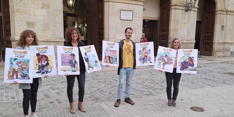 Valls presenta una campanya per fomentar les masculinitats igualitàries