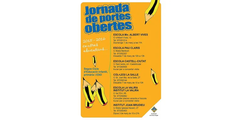 Jornades de portes obertes als centres educatius de la Seu d'Urgell