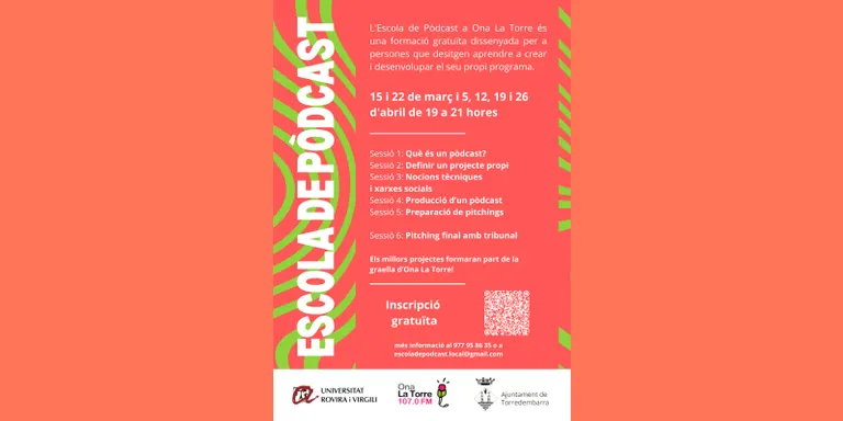 Ona La Torre impulsa una escola de pòdcast oberta a la participació