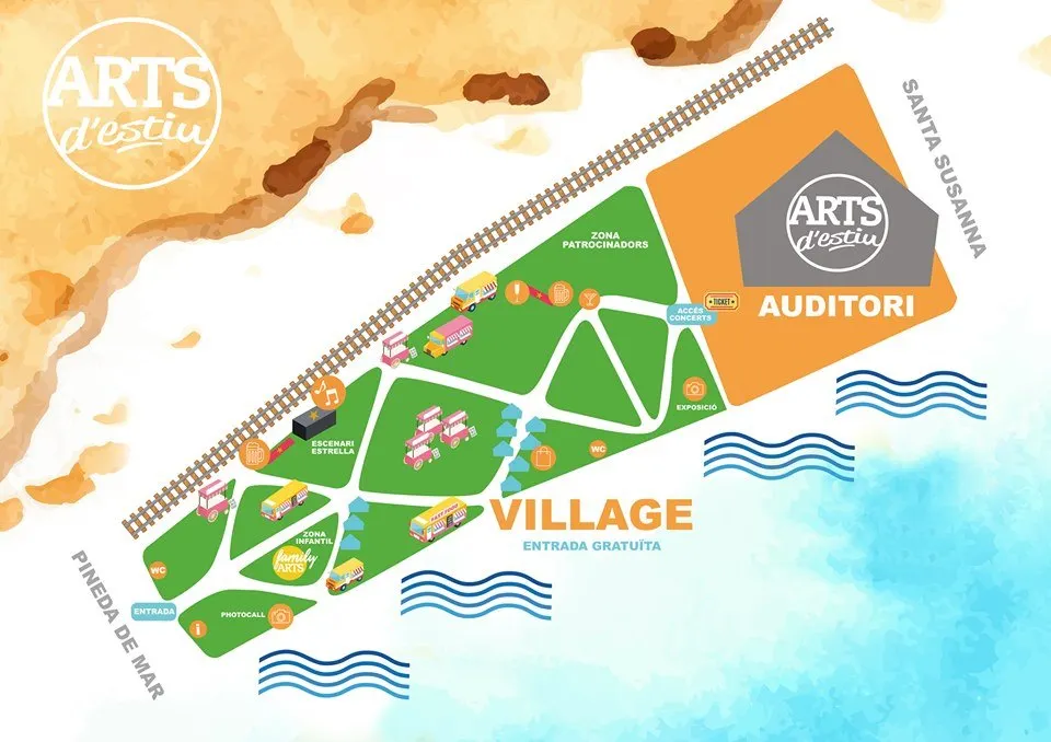 Dijous s'estrena el Village Arts d'Estiu, una zona de lleure oberta a tothom