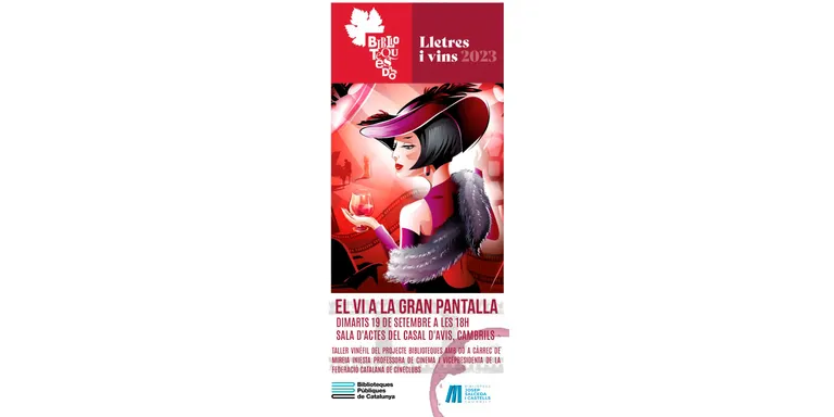 El taller ‘El vi a la gran pantalla’ obre aquest dimarts el cicle ‘Biblioteques amb DO’ dedicat al vi i al cinema