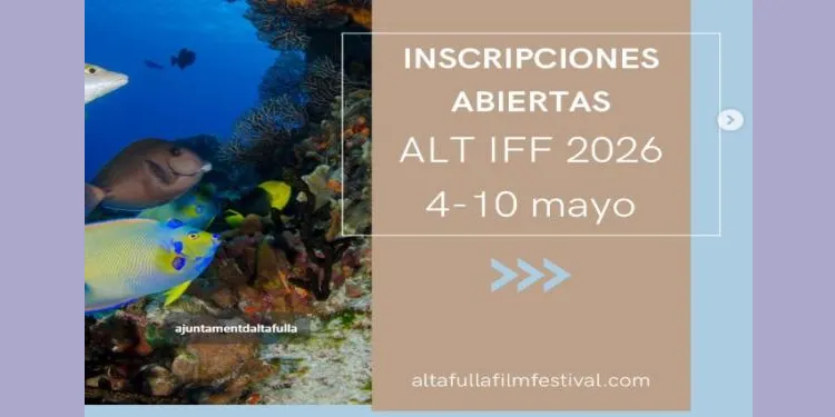 El festival de cinema ALT-IFF se celebrarà del 4 al 10 de maig a Altafulla