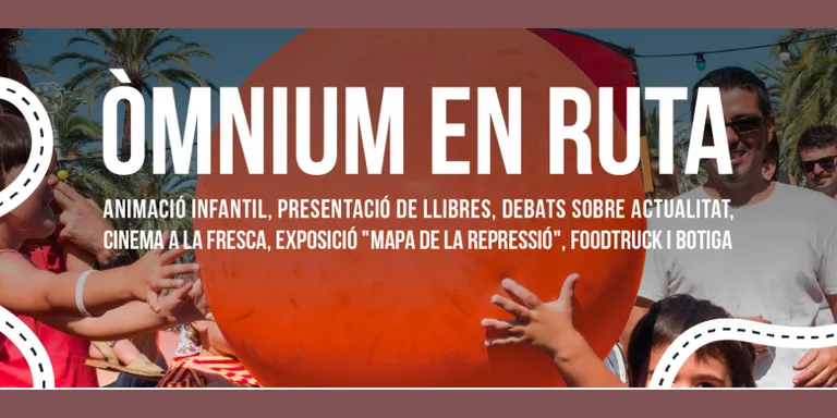La caravana 'Òmnium en ruta' arribarà dijous vinent a Puigcerdà