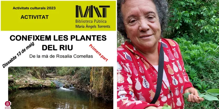Primera part de “CONEIXEM LES PLANTES DEL RIU” de la mà de la Rosalia Comelles.