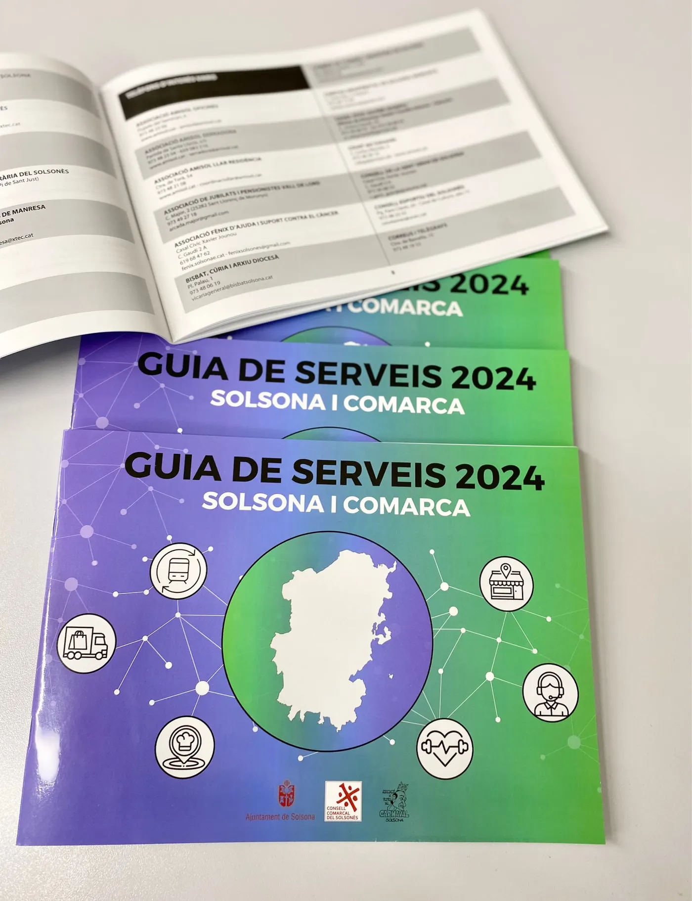 <strong>Gala Méndez Sevilla signa el disseny de la Guia de serveis de Solsona i Comarca 2024</strong>
