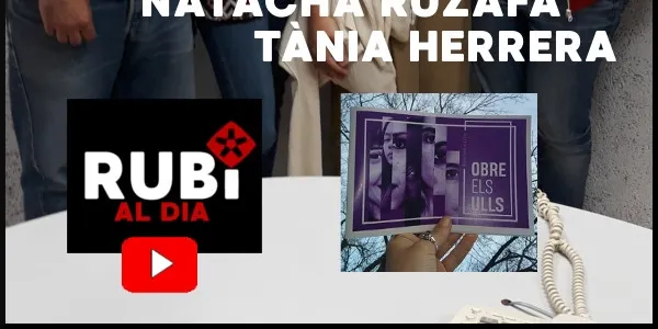NATACHA RUZAFA i TANIA HERRERA REVISTA 'Obre els Ulls'