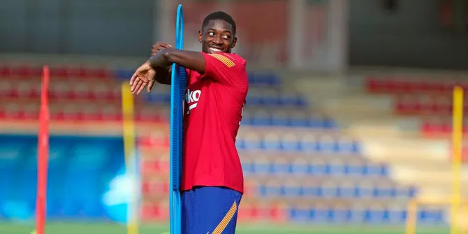 Dembélé s'entrena voluntàriament