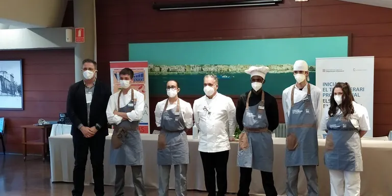 Sergi Sabaté, alumne de l'Escola d’Hoteleria de Cambrils, guanyador del Concurs Gastronòmic PFI