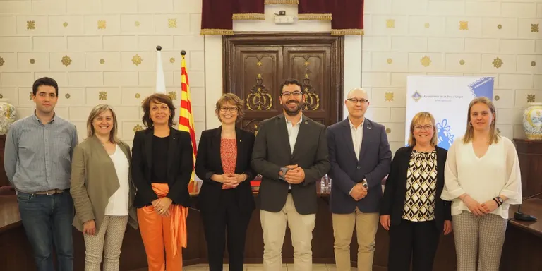 Meritxell Serret felicita la Seu d'Urgell i Sort per l'obtenció dels Mundials 2027 de Piragüisme d'Aigües Braves