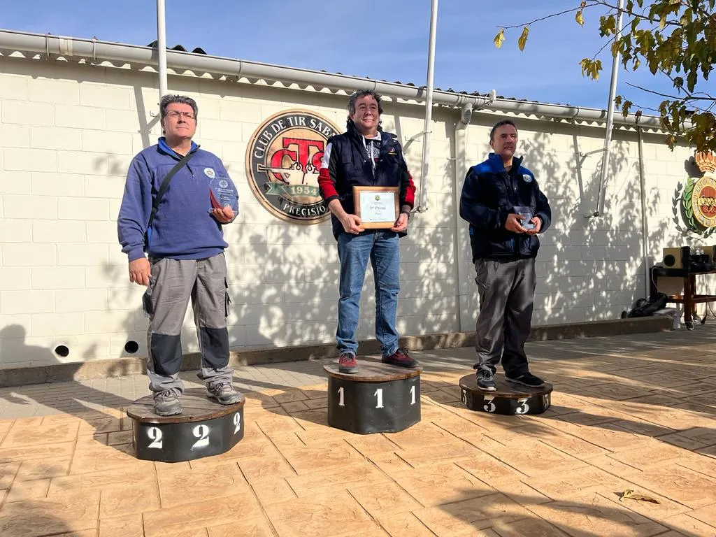 Jesús Arribas, del Club de Tir Olímpic Cambrils, s’emporta dues medalles al Trofeu de Fusellers