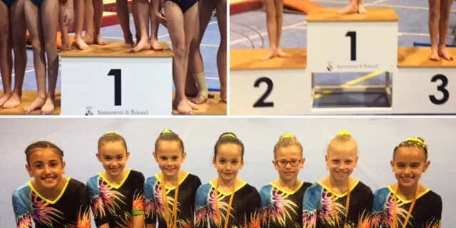 AGAV torna a casa carregat de medalles