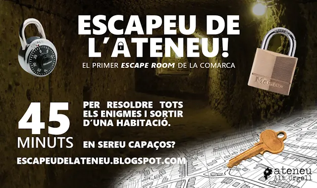 L'Ateneu Alt Urgell impulsa el primer 'Escape Room' de la comarca