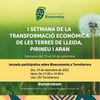 Torrefarrera acull una Jornada Participativa sobre Bioeconomia