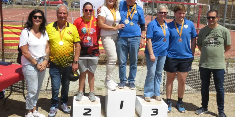 Quatre podis de l'Olius Bitlles al Campionat Individual Infantil de Catalunya