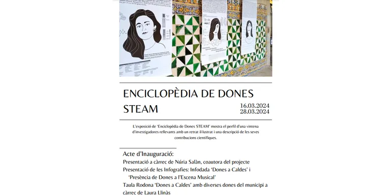 Inauguració de l’exposició «Enciclopèdia de dones STEAM»