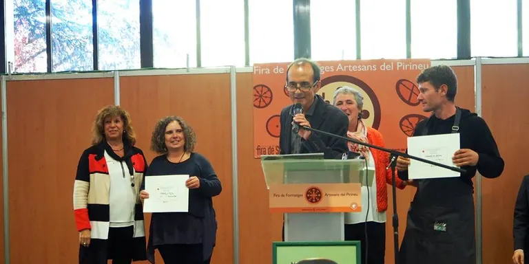 Una desena de medalles per a elaboradors de l'Alt Urgell al Concurs de Formatges Artesans del Pirineu