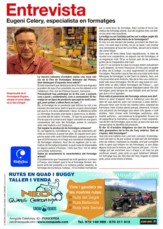 RàdioSeu enceta una col·laboració amb la revista 'Reclam'