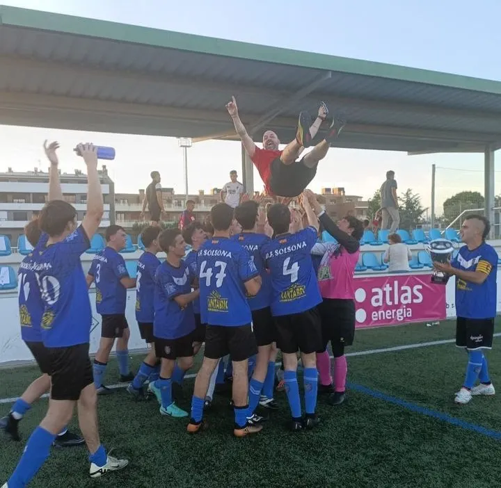El filial del Club Futbol Solsona guanya la Copa Lleida