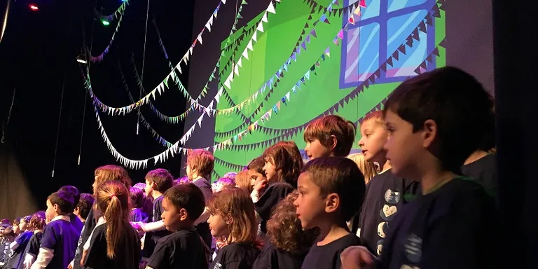 Alumnes de l'Escola Municipal de Música de la Seu participen del Cantaxics de l'ACEM, a Manresa
