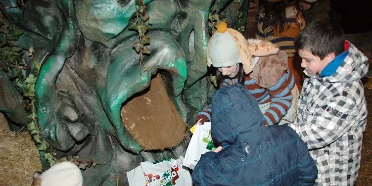 A punt el Tió de la Freita a la Seu