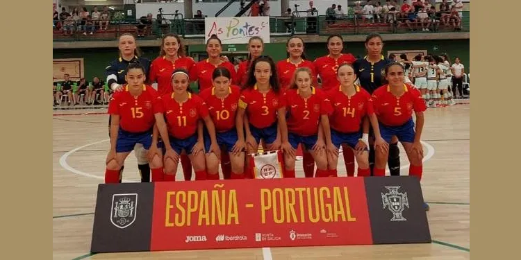 Xènia Casadó deixa la porteria a zero en l’amistós de la Selecció Espanyola Sub17 de futbol sala contra Portugal (6-0)
